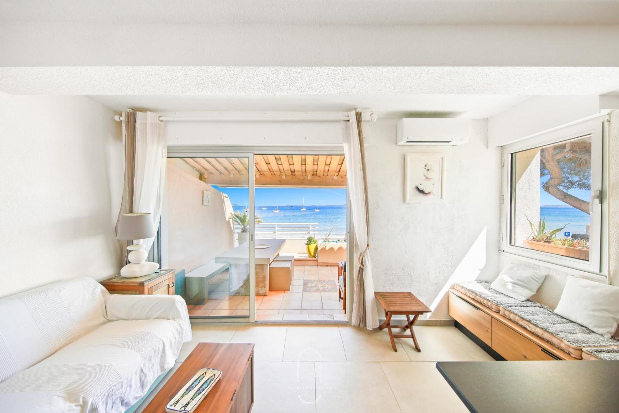 Bona T2 /pk/wifi Pieds Dans L'eau Appartement Hyères